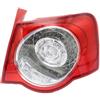 WEFOLEN Per VW Per Passat B6 Sendan 2006-2011 Auto Fanale Posteriore Posteriore Lampada Auto Esterno Interno Sinistro Lato Destro Posteriore Fanale Posteriore(1 outside Right side)