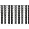Generico Griglia 120 x 40 cm nera rete tuning per paraurti anteriore e posteriore in plastica esagono da 8 x 18 mm sportivo 04607