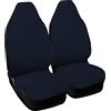 Rebeca Shop® Coprisedili Auto Compatibili per Smart | Made in Italy | Set Copri-sedile Anteriori Coppia (w450 - Prima Serie, Blu Scuro)