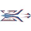 JAYWIS Kit Adesivi Per Protezione Carenatura/sella Posteriore Per BMW F900XR F 900 XR 2020-2025 gas serbatoio pad(BLU)