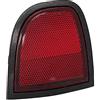 Kuuleyn Catarifrangente posteriore, lampada catarifrangente paraurti posteriore, kit catarifrangente posteriore per auto Catarifrangente paraurti posteriore sinistro adatto per Mitsubishi Triton L200 8355a015