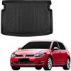 J&J AUTOMOTIVE SCOUTT Vasca Bagagliaio per Volkswagen Golf 7 3/5-Porte Berlina 2012-2019 Piano Superiore, in TPE su Misura, Proteggi Baule con Bordo Alto 4 cm, Antiscivolo, Inodore