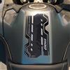 labelbike - Adesivo 3D Moto Paraserbatoio Protezione e Decorazione in Resina compatibile con Honda NT1100 2022-2025 Colore Carbonio Nero