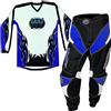 WinNet Tuta Completo da Moto Cross Enduro Quad per Adulto Maglia + Pantalone
