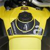 labelbike - Adesivo 3D Moto Paraserbatoio Protezione e Decorazione in Resina compatibile con Aprilia Tuareg 660 2022-2025 - Colore Carbonio Grigio