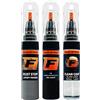 F FIRANTO FIRANTO Kit Riparazione Vernice Auto per Honda Motorcycles NH-A84P Pearl Nightstar Black - Set rimuovi Graffi per Vernice Auto 3in1-15ml Primer, Pennarello ritocchi Vernice, Vernice lucidante