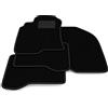 Generico Tappetini compatibili con Nissan X-Trail T30 2001-2006 no decoro, kit tappetini auto personalizzati, set tappeti in moquette, tappeto auto