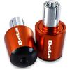 HUISI Misura for Beta Evo 250 300 80 Junior Senior RR 125 200 350 390 430 450 480 2T SM 4T Manopole Moto Manubrio Cap End Maniglia Tappi(Orange)