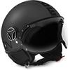 MOMO Design MOMODESIGN, Casco jet moto FGTR evo Titanio nero, S