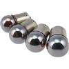 STR8 Set di lampadine per indicatori di direzione STR8 (x4) BA15S 12V / 10W interno arancione / esterno cromato