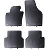 123TAPISAUTO Tappetini su Misura in Gomma 3D per VW Tiguan 1 2007-2015