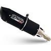 GPR Italia SCARICO GPR PER HONDA SILVER WING 600 2001/06 TERMINALE OMOLOGATO CON RACCORDO SERIE FURORE NERO