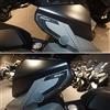 labelbike - Adesivi 3D Moto Scooter Paraspigoli Carene Carena Protezione e Decorazione in Resina Compatibile con BMW C400GT 2021-2023 Colore Carbonio Nero Grigio