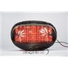 TOPZONE LED fanale posteriore freno fanale con indicatori di direzione integrato per Triumph 02-04 Daytona; 00-04 TT600; 1999-2004 Speed Triple; 1999-2004 Sprint; 02-04 Speed Four
