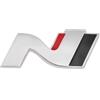 Loujyou 1 Pezzi 3D Metallo Stemmi Adesivo Auto Tronco Logo Adesivi Emblema per N N Line Car Styling Decal Accessori in Metallo,A