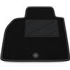 Somer Car Tappetino Auto SOLO LATO GUIDA 1pz compatibile con Renault Scenic 2 2003-2009 | 1 tappeto su misura in moquette