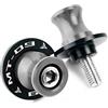 CXEPI 6mm Coppia di Nottolini M6 Alza Moto Supporti per Forcellone Posteriore Delle Moto per Yamaha MT09 FZ09 MT-09 Tracer