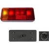 EASYSHOP24H Faro Fanale Fanalino Posteriore SX Per Daily III S2000 da 1999 Completo di Trasparente Copertura Inferiore Gruppo Ottico Stop Retromarcia Sinistro Lato Guidatore