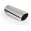 Lampa 60052 T-3 Diagonal - Terminale di scarico in acciaio inox, 65 x 50 mm
