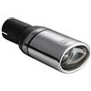 Ulter Sport Terminale scarico - Ovale 95x65mm - Lunghezza 200mm - Installazione ->50mm - Inox