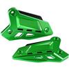 Modeer Per kawasaki Z900 2018-2025 Z900SE 2022-2025 Moto CNC Poggiapiedi Pedale Protezione Foot Peg Heel Plates Guard Cover z 900 se Accessori (verde-nero)
