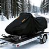 Generico Telo Coprimotoslitta per Ski-Doo Summit X 163 800R E-TEC,Copertura per Motoslitta Tessuto Oxford 300D per uso Invernale,Impermeabile e Resistente alla Polvere