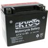 Kyoto Batteria moto Kyoto GTX12-BS (YTX12-BS) - Senza manutenzione - 12 V 10 Ah - Dimensioni: 150 x 87 x 131 mm compatibile con Kawasaki ER 6F/6N 650 2006-2010