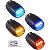 ccuzs Solar Cab Roof Lights, Waterproof Led Truck Lights, Smart Sensing Auto Accessories, Durabled Outdoor Lighting for Automotive, Bike, Off Road Use, 3.15x2.36x1.49 Inches