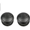ATU Griglia di Ventilazione del Diffusore d'aria Destro o Sinistro Paio (2X) Compatibile per Fiorino, Qubo, Nemo, Bipper OE: 735461076, 8265.JJ, 8265.FA