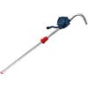 Wiltec Pompa manuale per travaso gasolio in alluminio 22 l/min Pompa rotativa per fusti raccordo G2