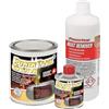 Lux Metal POWER TANK GUM - Trattamento Serbatoio Moto (20/25 Litri) Kit Medio Medium 700 gr per interno Serbatoi benzina Elimina la Ruggine Ripara Protegge Arrugginito da Moto Auto Vespa d'Epoca con Antiruggine