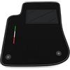 Somer Car Tappetino Auto SOLO LATO GUIDA 1pz compatibile con Peugeot 208 2012-2019 | 1 tappeto su misura in moquette, bandiera Italia