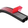 MOCNT Striscia di Tenuta per Portiera Auto 8 Metri Striscia di Tenuta in Gomma per Auto Forma di B Autoadesiva Guarnizione in Gomma Insonorizzante Impermeabile 14mm X 6mm
