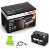 CLICK & GO COMPATIBILE CON HUSQVARNA 701 Supermoto 690 per anno 2016 al 2023 BATTERIA BOSCH YTZ10S FA114 SPEDITA CARICA PER L'USO BATTERIE AGM GEL SLA 8,6 AMPERE 12V 150X88X93MM SPUNTO CCA 150A