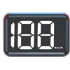 Jemora Tachimetro Digitale con Display Heads-up Tachimetro GPS KM/H per Camion Auto Plug And Play Display ad Alta Definizione a Grande Schermo