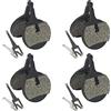 AHL Pastiglie freno a disco semi-metallico per AVID BB5 BB-5 Giant ATX 770D 600 650 530 Merida (4 Paia)