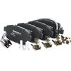 RIDEX 402B0268 Set d'assale Kit pastiglie freni Posteriore con accessori con bulloni pinza freno Compatibilità con FORD Transit Mk6 Furgonato V347, V348, FA