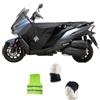 CLICK & GO COMPATIBILE CON ZONTES 350D ANNO 2023 AL 2024 TERMOSCUD E29 EASY TUCANO URBANO COPRIGAMBE PER SCOOTER CON TUNNEL COPERTA TERMICA IMBOTTITA IMPERMEABILE AGGANCIO CON NASTRI