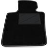 Somer Car Tappetino Auto SOLO LATO GUIDA 1pz compatibile con Mini Cabrio F57 2016-2024 | 1 tappeto su misura in moquette