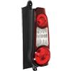 Bewinner Gruppo Fanale Posteriore Destro per Furgone Citroen Berlingo Mk2, Sostituzione Lampada Indicatore di Direzione Freno Posteriore per Furgone Citroen Berlingo Mk2