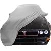 Star Cover telo copriauto da interno compatibile con Lancia Delta Mk1 copertura per auto Grigio GARAGECOVER Vestibilità perfetta e cover su misura
