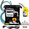 AMUR POMPA TRAVASO GASOLIO POMPA DIESEL POMPA OLIO COMBUSTIBILE Diesel EXELENZ-3.1 POMPA GASOLIO con contalitri, pistola automatica e tubo in gomma | Altezza massima: 60 m | 33 l/min | 400W | 220/230V
