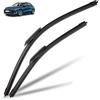 Autopixl Spazzole tergicristallo anteriori posteriori compatibili con AUDI A3 8Y 2020-2023 S3 RS3 SLine Sportback Spazzole parabrezza Accessori for finestrini 2021(Front,LHD)