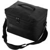 Gdfnmogo Borsa interna per bauletto superiore per moto, borsa portaoggetti interna rimovibile per moto, organizer per bagagli con tracolla, 33 x 28 x 21 cm, 28-36 l, nero