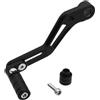 Milageto Leva del cambio per in lega di alluminio, facile da installare, asta del cambio pieghevole di ricambio per Tiger Sport 800 Tiger Sport 660, Nero