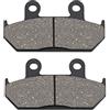AHL 1 paio Le pastiglie freno anteriori del motociclo sono Compatibili con NX 650 J/K/L/LII/M/N/P/R/S/T Dominator 1988-1996/VT 600 C/N Shadow Custom 1993/ VT 600 C/N Shadow Custom 1993