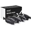 RIDEX 402B2106 Kit pastiglie freni Anteriore con accessori con clip pistone con lamierino anticigolío Compatibilità con TOYOTA YARIS P21, PA1, PH1