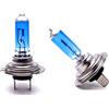 Etomvoop 2 fari alogeni H7 6000 K, allo xeno a gas, 12 V, 100 W, ultra luminosi, luce bianca