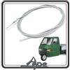 Piaggio TRASMISSIONE FILO CAVO ACCELERATORE PER PIAGGIO APE 703 DIESEL CON MANUBRIO ORIGINALE PIAGGIO