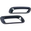 Pbqenxb Fanale Posteriore Montaggio per Subaru XV 2012-2015 Paraurti Anteriore Posteriore Fendinebbia Cornice Adesiva Finitura ABS(Rear)